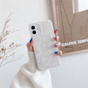 Shell Texture IMD Custodia protettiva in TPU a mezza copertura, For iPhone 11, For iPhone 11 Pro, For iPhone 11 Pro Max, For iPhone 12 mini, For iPhone 12 / 12 Pro, For iPhone 12 Pro Max