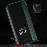Custodia in pelle a vibrazione orizzontale con finestra di visualizzazione della trama del coccodrillo, For iPhone 11, For iPhone 11 Pro, For iPhone 11 Pro Max