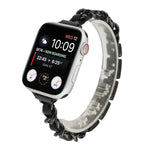 Cinturino cinturino in acciaio inossidabile con sette perline a vita piccola per Apple Watch Series 6 SE &, For Apple Watch Ultra 49mm / Series 8&7 45mm / SE 2&6&SE&5&4 44mm / 3&2&1 42mm, For Apple Watch Series 8&7 41mm / SE 2&6&SE&5&4 40mm / 3&2&1 38m...