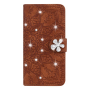 Custodia in pelle goffrata per iPhone