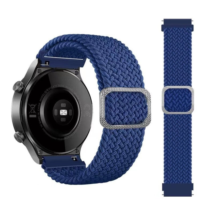 Cinturino di ricambio elastico intrecciato in nylon regolabile, For Huawei Watch 3 / 3 Pro