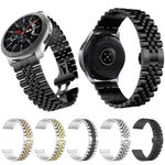 Cinturino di ricambio in acciaio con cinque perline, For Huawei Watch 3 / 3 Pro