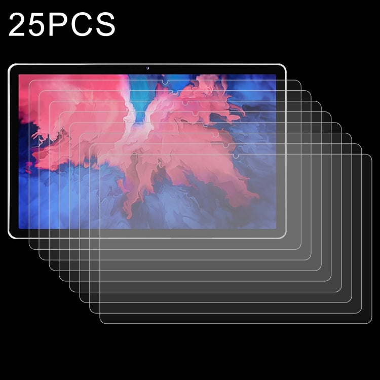 25 PZ 9H 2.5D Pellicola in vetro temperato antideflagrante, For Lenovo Pad / Lenovo Pad Plus (25 PCS)