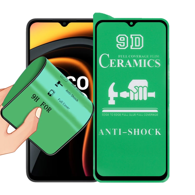 Pellicola vetro temperato 9D per Samsung Galaxy A52 e A51