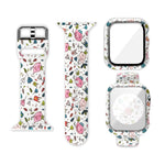 Cinturino per orologio di ricambio integrato con stampa in silicone, For Apple Watch Series 3 & 2 & 1 42mm