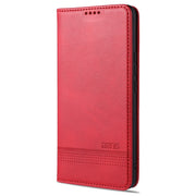 AZNS Custodia in pelle a vibrazione orizzontale con struttura in vitello magnetico con slot per carte, supporto e portafoglio, For vivo 21, For Xiaomi Redmi Note 10 5G, For Xiaomi Poco M3 Pro 5G