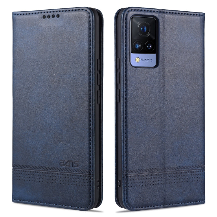 Custodia portafoglio in pelle con slot carte per Vivo V21 4G