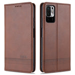 Custodia portafoglio in pelle con slot carte per Vivo V21 4G