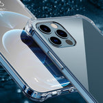 Custodia TPU antiurto con angoli rinforzati per iPhone 12
