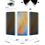 0,3 mm 9H Durezza superficiale 3D Superficie curva Privacy Glass Film, For vivo X50 Pro (1 PCS), For OnePlus 8 Pro (1 PCS), For Meizu 18 Pro / 18s Pro (1 PCS), For Xiaomi Mi 11 (1 PCS), For OPPO Reno5 Pro 5G (1 PCS), For OnePlus 9 Pro (1 PCS)          ...