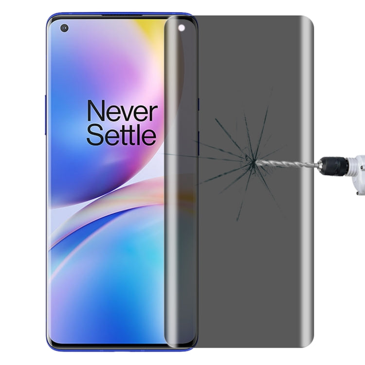 0,3 mm 9H Durezza superficiale 3D Superficie curva Privacy Glass Film, For vivo X50 Pro (1 PCS), For OnePlus 8 Pro (1 PCS), For Meizu 18 Pro / 18s Pro (1 PCS), For Xiaomi Mi 11 (1 PCS), For OPPO Reno5 Pro 5G (1 PCS), For OnePlus 9 Pro (1 PCS)          ...