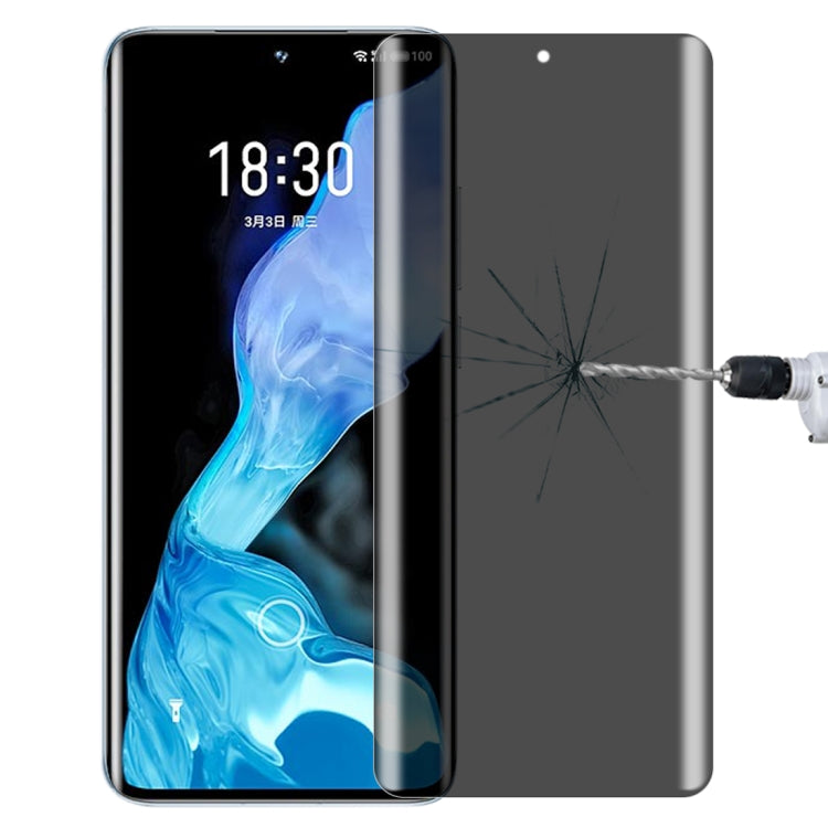0,3 mm 9H Durezza superficiale 3D Superficie curva Privacy Glass Film, For vivo X50 Pro (1 PCS), For OnePlus 8 Pro (1 PCS), For Meizu 18 Pro / 18s Pro (1 PCS), For Xiaomi Mi 11 (1 PCS), For OPPO Reno5 Pro 5G (1 PCS), For OnePlus 9 Pro (1 PCS)          ...