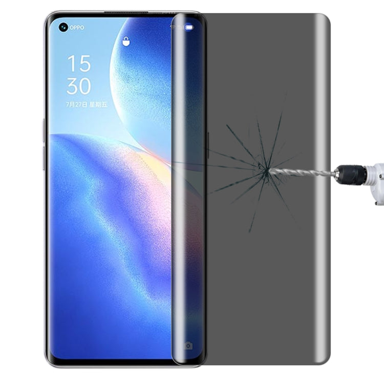 0,3 mm 9H Durezza superficiale 3D Superficie curva Privacy Glass Film, For vivo X50 Pro (1 PCS), For OnePlus 8 Pro (1 PCS), For Meizu 18 Pro / 18s Pro (1 PCS), For Xiaomi Mi 11 (1 PCS), For OPPO Reno5 Pro 5G (1 PCS), For OnePlus 9 Pro (1 PCS)          ...