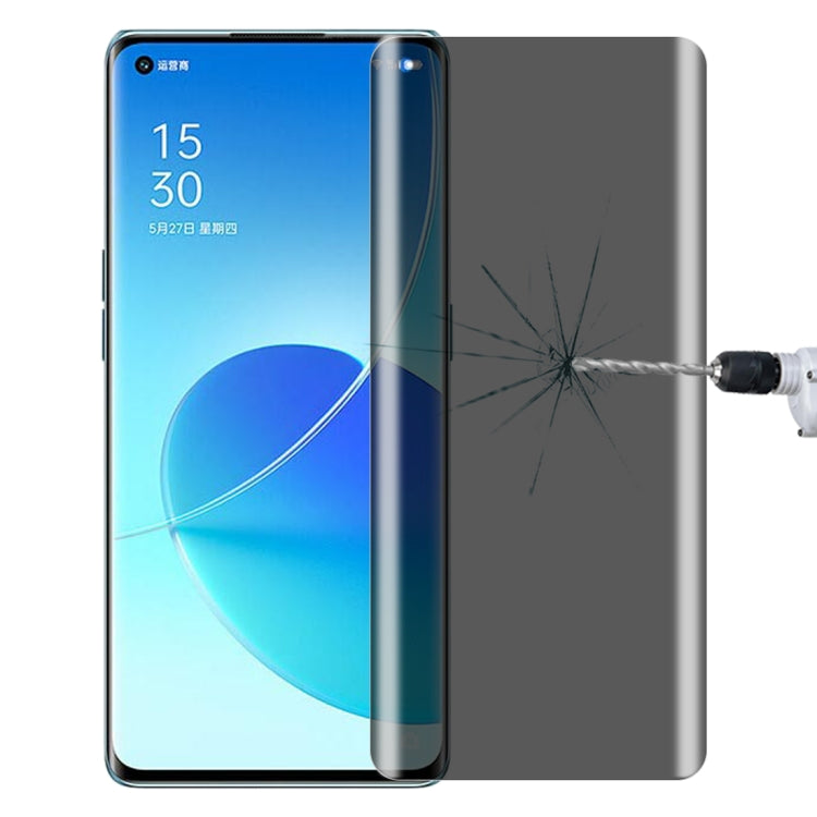 0,3 mm 9H Durezza superficiale 3D Superficie curva Privacy Glass Film, For vivo X50 Pro (1 PCS), For OnePlus 8 Pro (1 PCS), For Meizu 18 Pro / 18s Pro (1 PCS), For Xiaomi Mi 11 (1 PCS), For OPPO Reno5 Pro 5G (1 PCS), For OnePlus 9 Pro (1 PCS)          ...