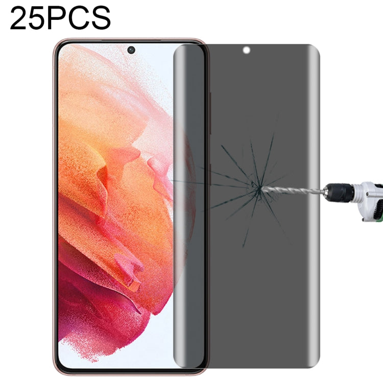 Pellicola vetro temperato privacy 9H 0.3mm per smartphone