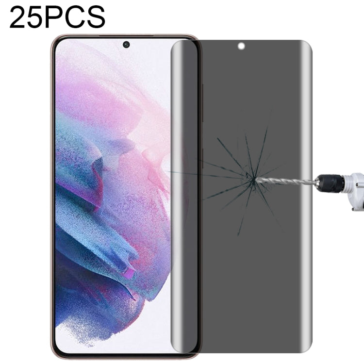Pellicola vetro temperato privacy 9H 0.3mm per smartphone