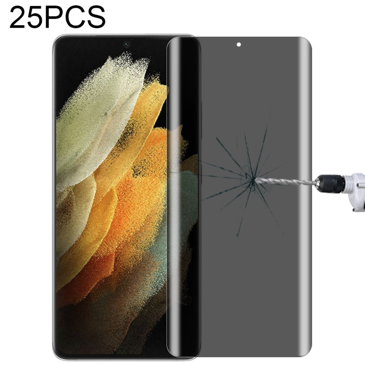 Pellicola vetro temperato privacy 9H 0.3mm per smartphone
