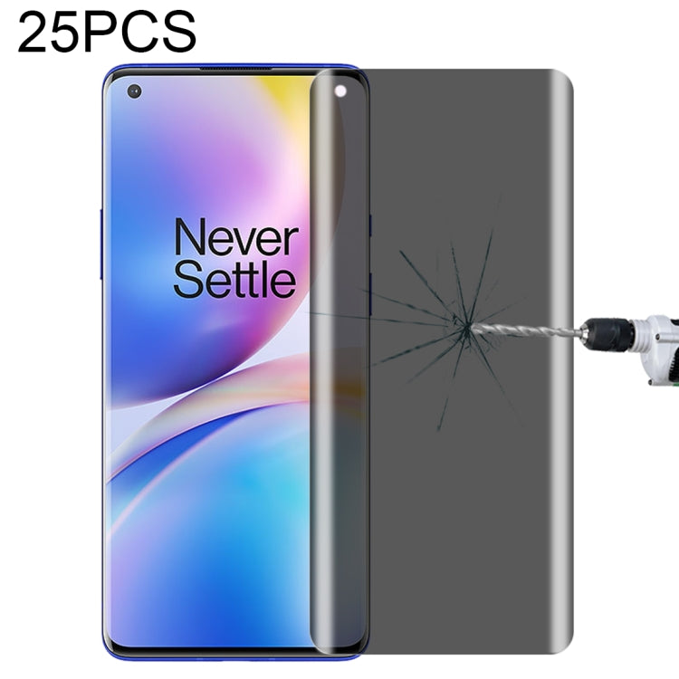 Pellicola vetro temperato privacy 9H 0.3mm per smartphone