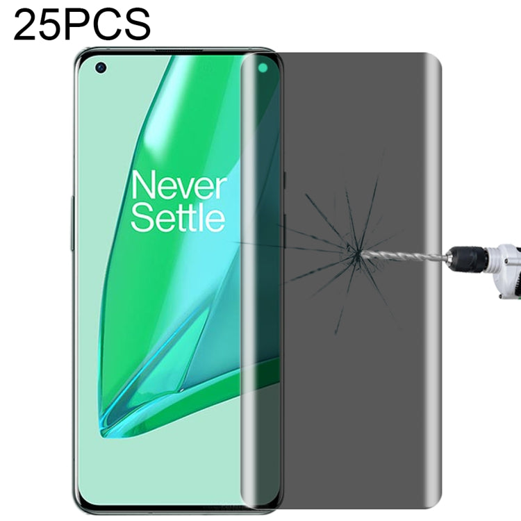 Pellicola vetro temperato privacy 9H 0.3mm per smartphone