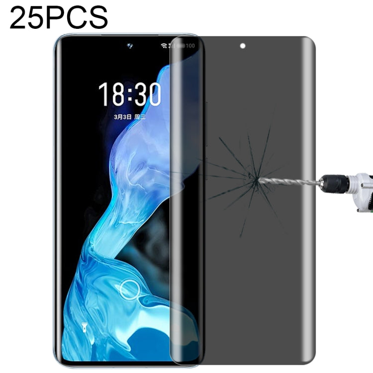 Pellicola vetro temperato privacy 9H 0.3mm per smartphone