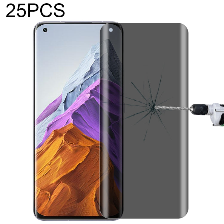 Pellicola vetro temperato privacy 9H 0.3mm per smartphone