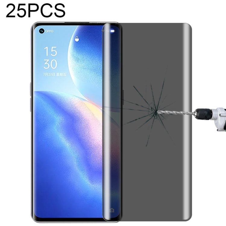 Pellicola vetro temperato privacy 9H 0.3mm per smartphone compati