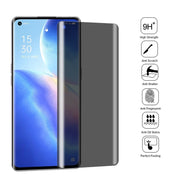 Pellicola vetro temperato privacy 9H 0.3mm per smartphone compati