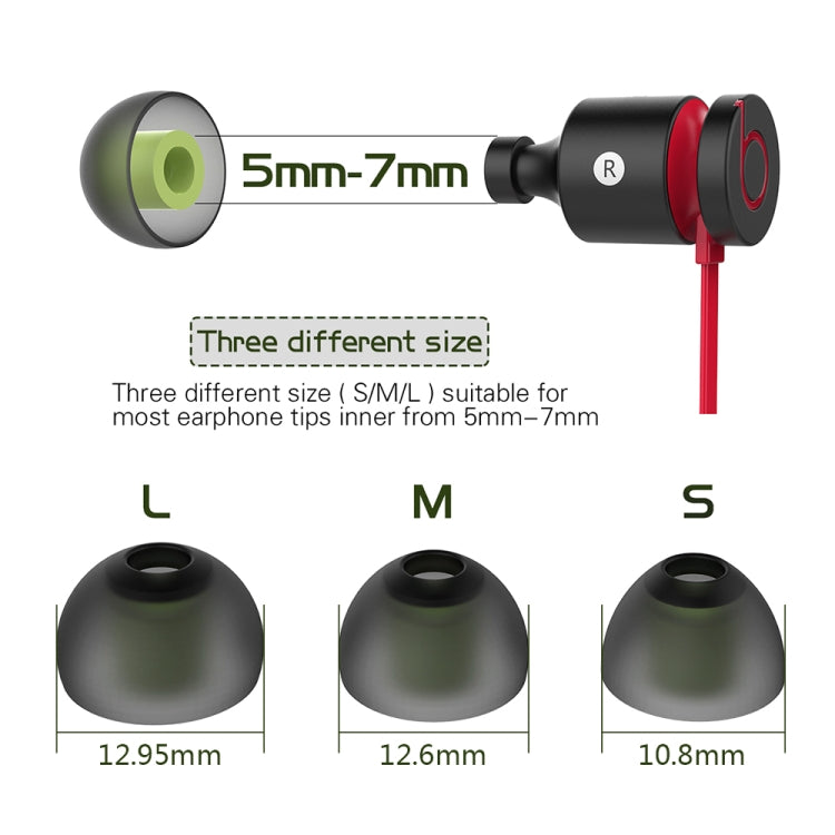 6 paia tappi auricolari in silicone New Bee NB-M1