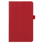 Custodia in pelle flip orizzontale tinta unita con texture Litchi con supporto e slot per penna, For Samsung Galaxy Tab A7 Lite T220 / T225