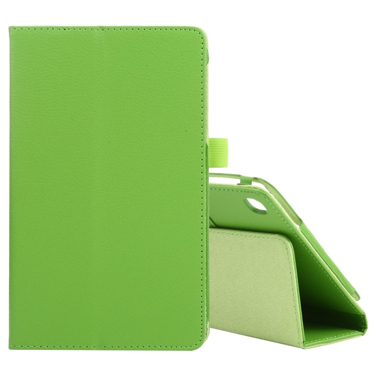Custodia in pelle flip orizzontale tinta unita con texture Litchi con supporto e slot per penna, For Samsung Galaxy Tab A7 Lite T220 / T225