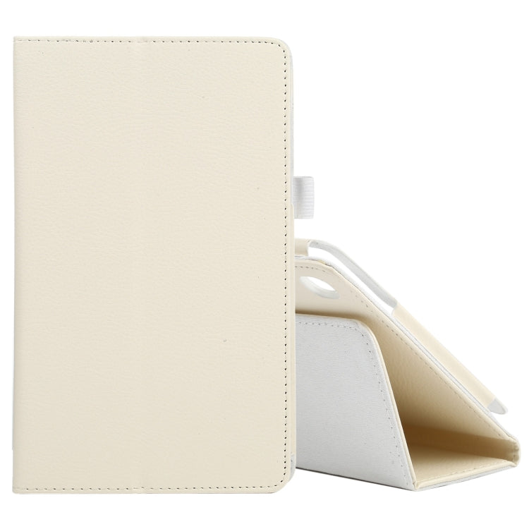 Custodia in pelle flip orizzontale tinta unita con texture Litchi con supporto e slot per penna, For Samsung Galaxy Tab A7 Lite T220 / T225