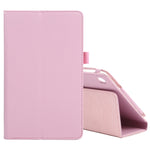 Custodia in pelle flip orizzontale tinta unita con texture Litchi con supporto e slot per penna, For Samsung Galaxy Tab A7 Lite T220 / T225