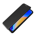 Struttura in fibra di carbonio Flip orizzontale magnetico Custodia in pelle TPU + PC + PU con slot per schede, For TCL 20S, For Asus Zenfone 8 / ZS590KS (8 Mini)