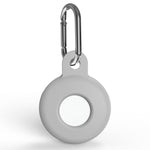 Custodia silicone antiurto con moschettone per AirTag