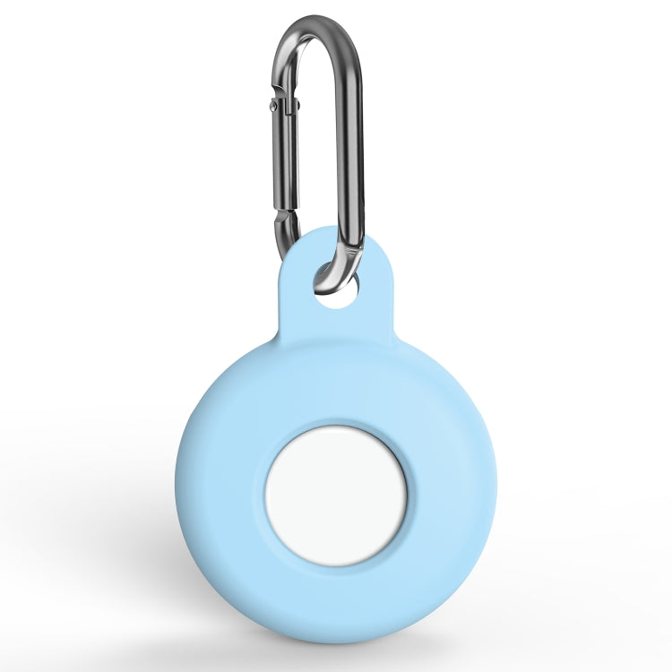 Custodia silicone antiurto con moschettone per AirTag