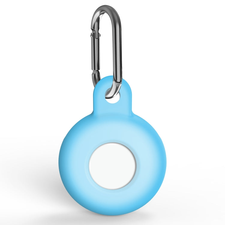 Custodia silicone antiurto con moschettone per AirTag