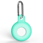 Custodia silicone antiurto con moschettone per AirTag