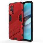 Punk Armor 2 in 1 PC + custodia antiurto in TPU con supporto invisibile, For vivo S9e, For Samsung Galaxy F52 5G