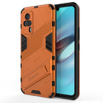 Punk Armor 2 in 1 PC + custodia antiurto in TPU con supporto invisibile, For vivo S9e, For Samsung Galaxy F52 5G