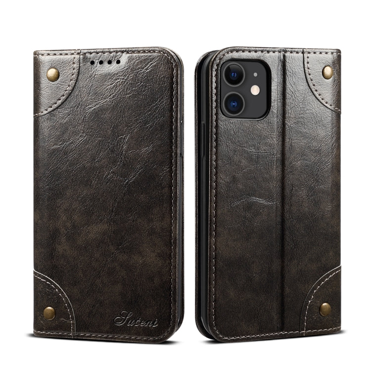 Custodia portafoglio in pelle per iPhone 11 e XS