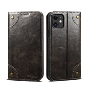 Custodia in pelle a ribalta per iPhone 11 e XS