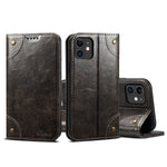 Custodia portafoglio in pelle per iPhone 11 e XS