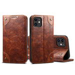 Custodia portafoglio in pelle per iPhone 11 e XS