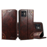 Custodia portafoglio in pelle per iPhone 11 e XS