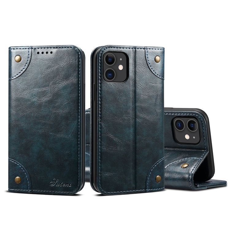Custodia portafoglio in pelle per iPhone 11 e XS