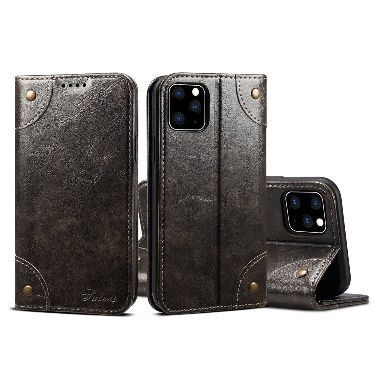 Custodia portafoglio in pelle per iPhone 11 e XS