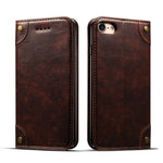 Custodia portafoglio in pelle per iPhone 11 e XS