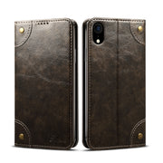 Custodia in pelle orizzontale per iPhone