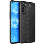 Custodia antiurto in TPU con texture Litchi, For Honor X20 SE, For OPPO Reno6 Pro+ 5G, For OPPO Reno6 Pro 5G, For OPPO Reno6 5G