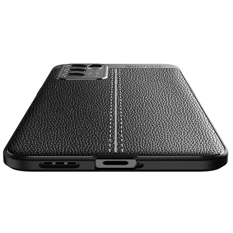 Custodia antiurto in TPU con texture Litchi, For Honor X20 SE, For OPPO Reno6 Pro+ 5G, For OPPO Reno6 Pro 5G, For OPPO Reno6 5G